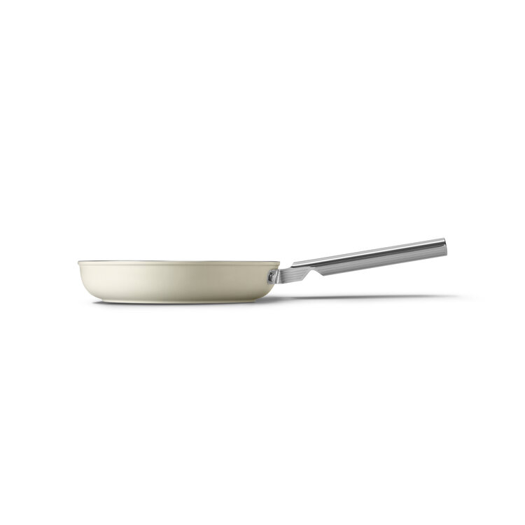 SMEG SMEG Koekenpan Crème, 24 cm, FPF2402CRM