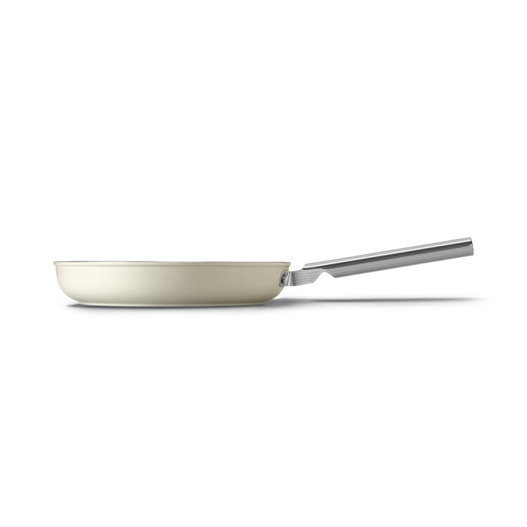 SMEG SMEG Koekenpan Crème, 28 cm, FPF2802CRM