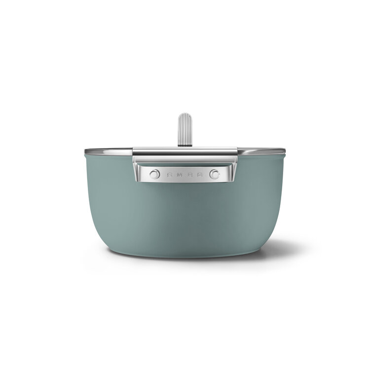 SMEG SMEG Braadpan Emerald Green, 24 cm, CSF2412EGM