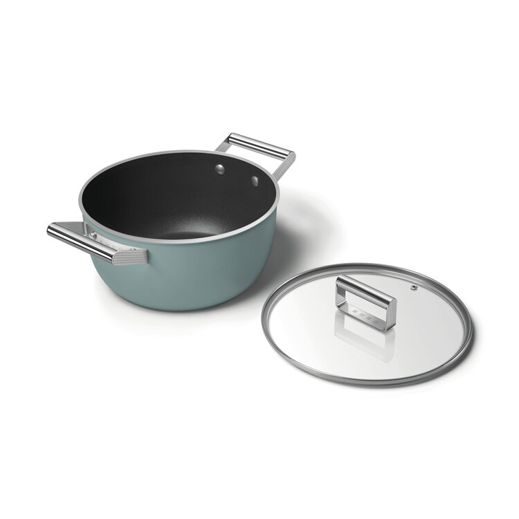 SMEG SMEG Braadpan Emerald Green, 24 cm, CSF2412EGM