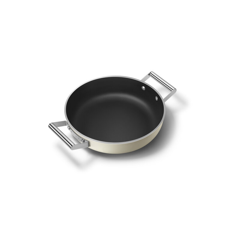 SMEG SMEG Deeppan Crème, 28 cm, DPF2812CRM