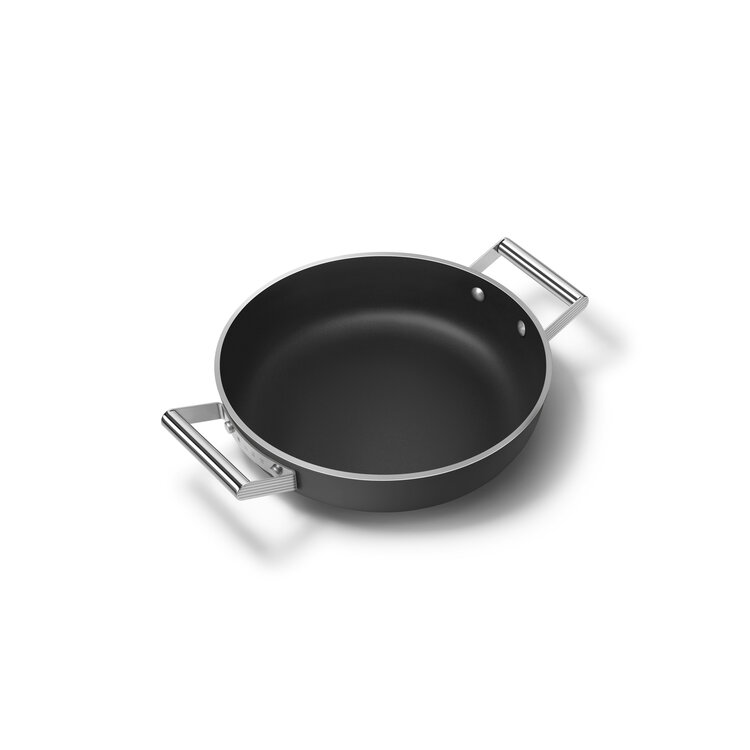 SMEG SMEG Deeppan Mat Zwart, 28 cm, DPF2812BLM