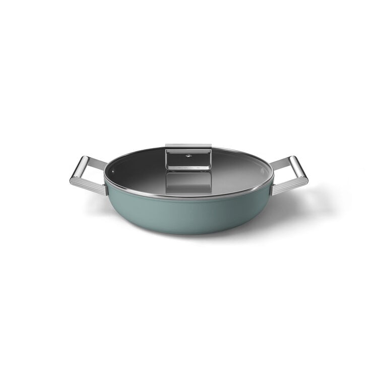 SMEG SMEG Deeppan Emerald Green, 28 cm, DPF2812EGM