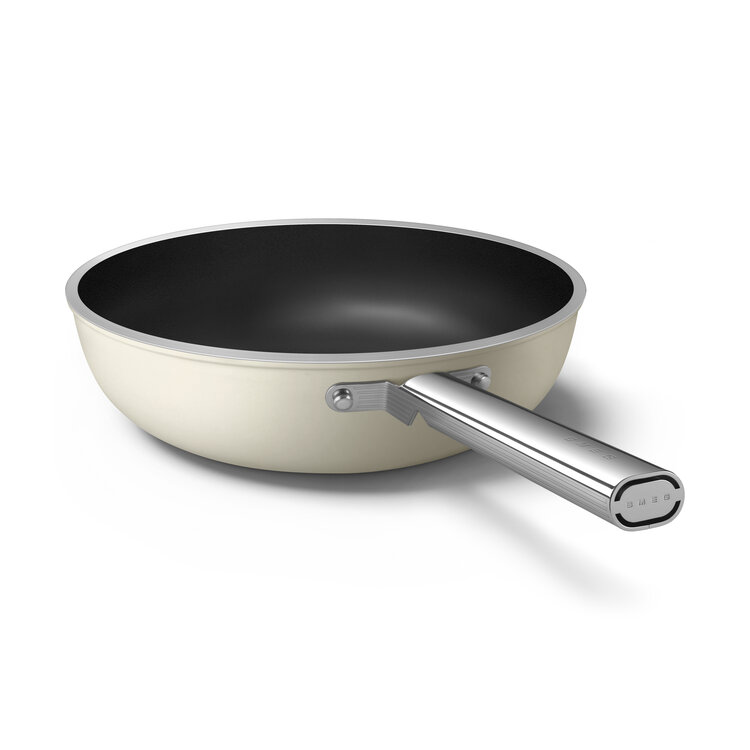 SMEG SMEG Wok Crème, 30 cm, WOF3002CRM