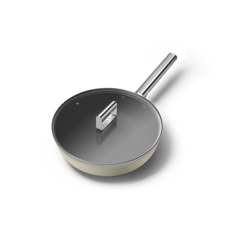 SMEG SMEG Wok Crème, 30 cm, WOF3002CRM