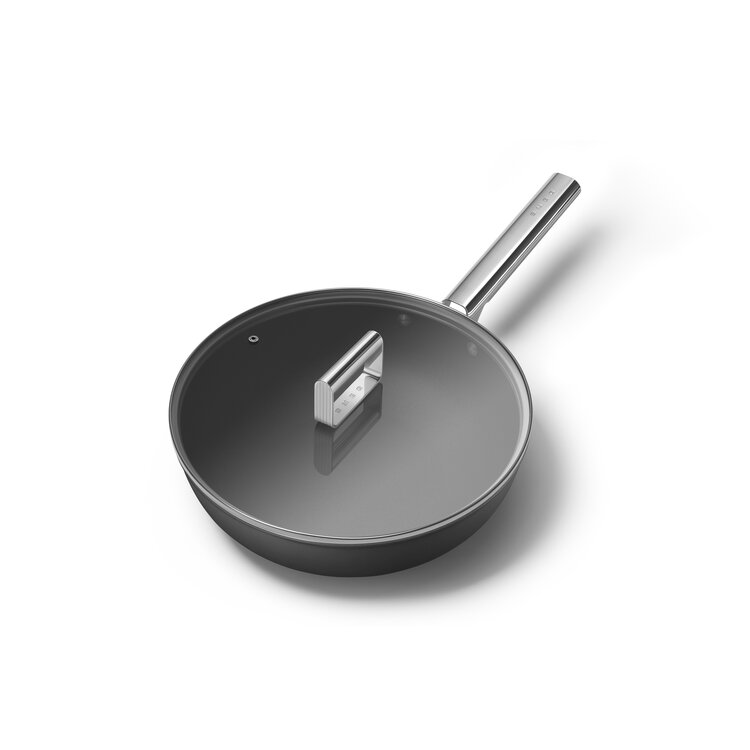 SMEG SMEG Wok Mat Zwart, 30 cm, WOF3002BLM