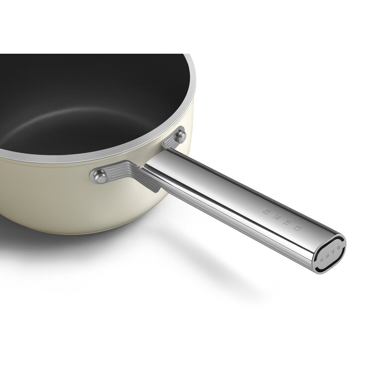 SMEG SMEG Sauspan Crème, 20 cm, SPF2012CRM
