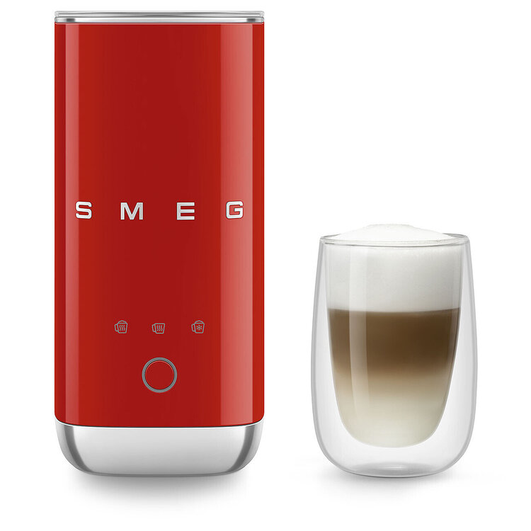 SMEG Smeg Melkopschuimer MFF02RDEU, rood