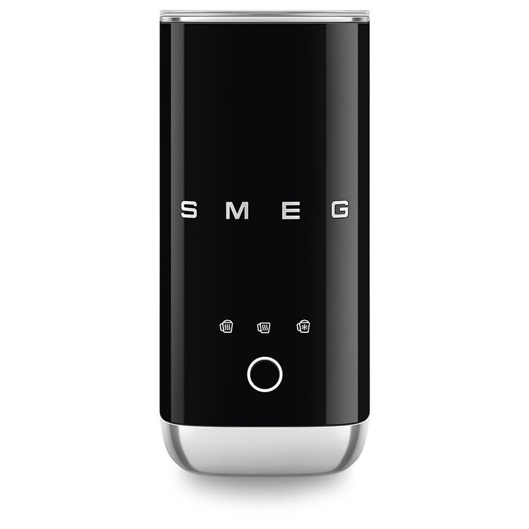 SMEG Smeg Melkopschuimer MFF02BLEU, zwart