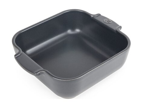 Peugeot Appolia ovenschaal 21 cm, leisteen, vierkant