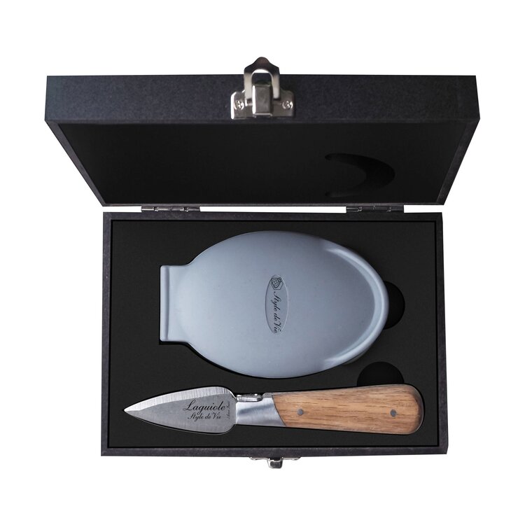 Laguiole Style de Vie Laguiole Style de Vie oestermes met siliconen handbeschermer