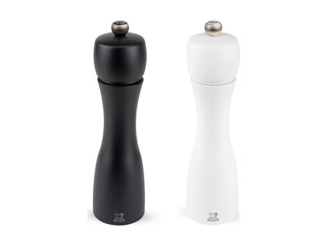 Peugeot Tahiti peper- en zoutmolen 20 cm, mat zwart & mat wit
