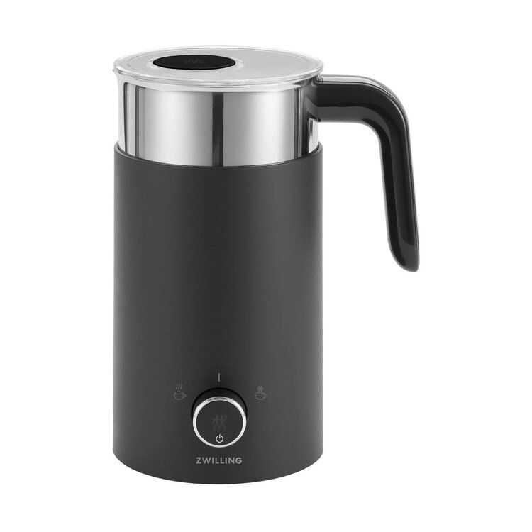 Zwilling Zwilling Enfinigy melkopschuimer zwart, warme en koude dranken, rvs melkreservoir