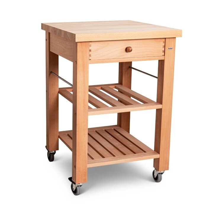 Butler Butler keukentrolley M-600, beukenhout, langshouten blad