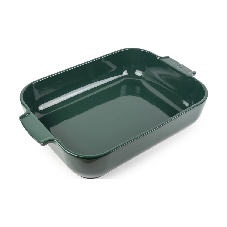 Peugeot Peugeot Appolia ovenschaal rechthoek 40 cm, bosgroen, keramiek