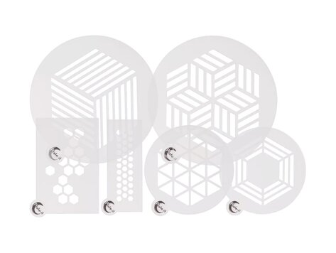 Plate-it PP Stencils Hexagon