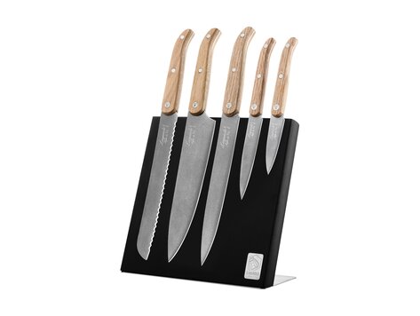 Laguiole Style de Vie Innovation Line messenset 5-delig stonewash
