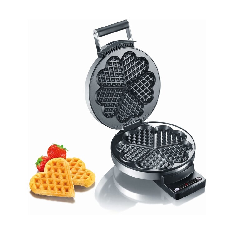 Graef Graef wafelijzer roestvrij staal, 6 bakstanden