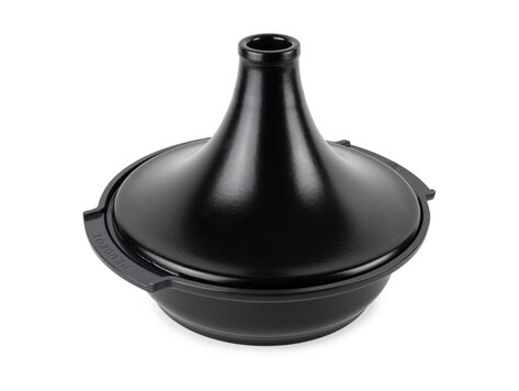 Peugeot Atlas tajineschaal satijnzwart, 23 cm