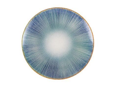 Hazel & Bos Juntos esmeralda dinerbord, 27 cm, set van 6