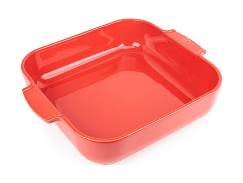 Peugeot Appolia ovenschaal 36 cm, rood, vierkant