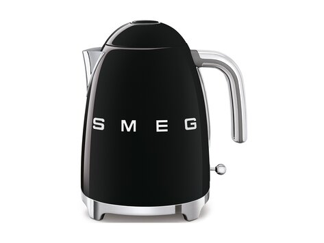 SMEG Waterkoker, 1,7 liter zwart, KLF03BLEU