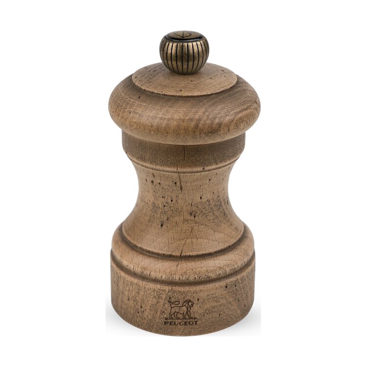 Peugeot Peugeot Bistro Antique pepermolen 10 cm, beukenhout