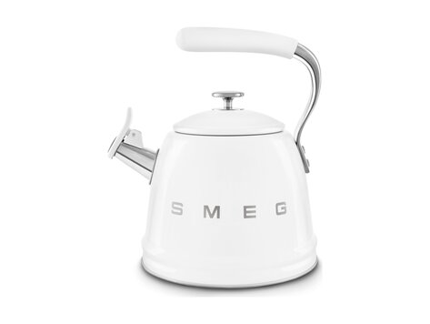 SMEG fluitketel, wit, WKF01WH