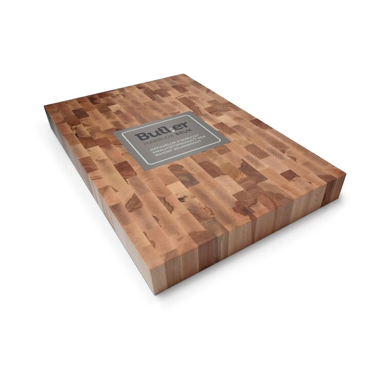 Butler Butler hakblok beukenhout, 60 x 40 x 6 cm