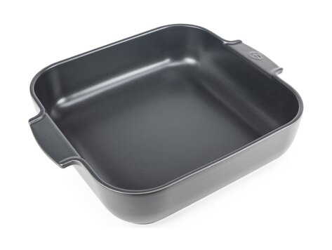 Peugeot Appolia ovenschaal 36 cm, leisteen, vierkant