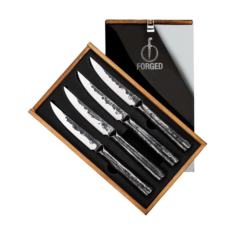 Forged Forged Brute steakmessenset 4-delig