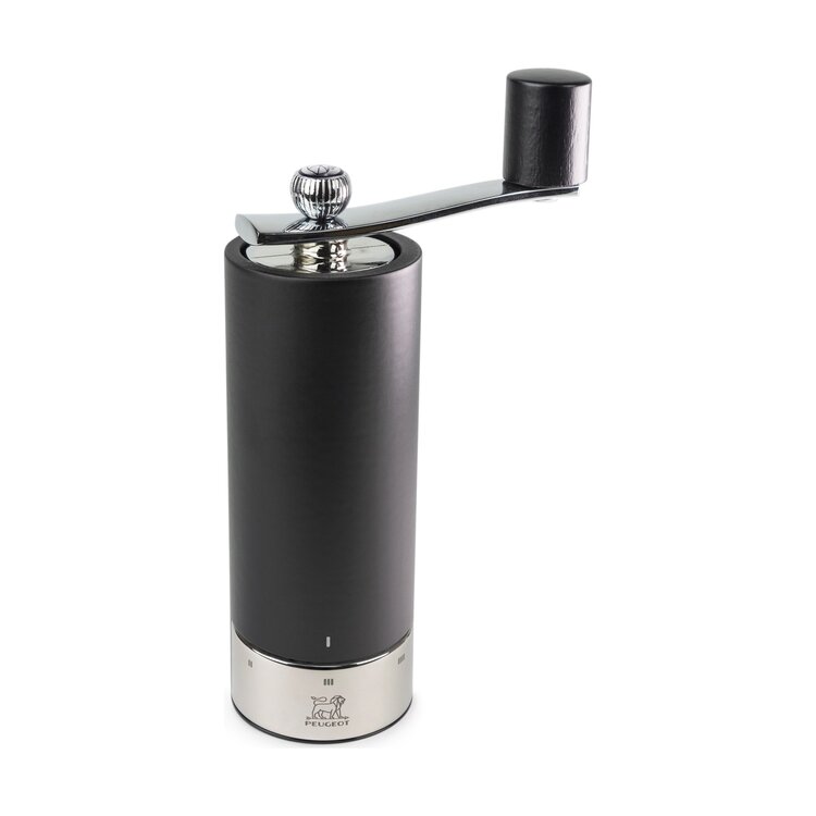 Peugeot Peugeot Isen pepermolen 18 cm, zwart, beukenhout