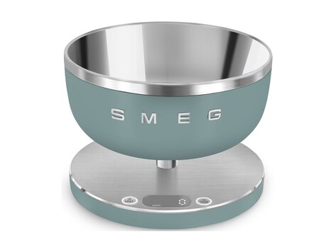 SMEG Keukenweegschaal emerald green, KSC01EGMWW