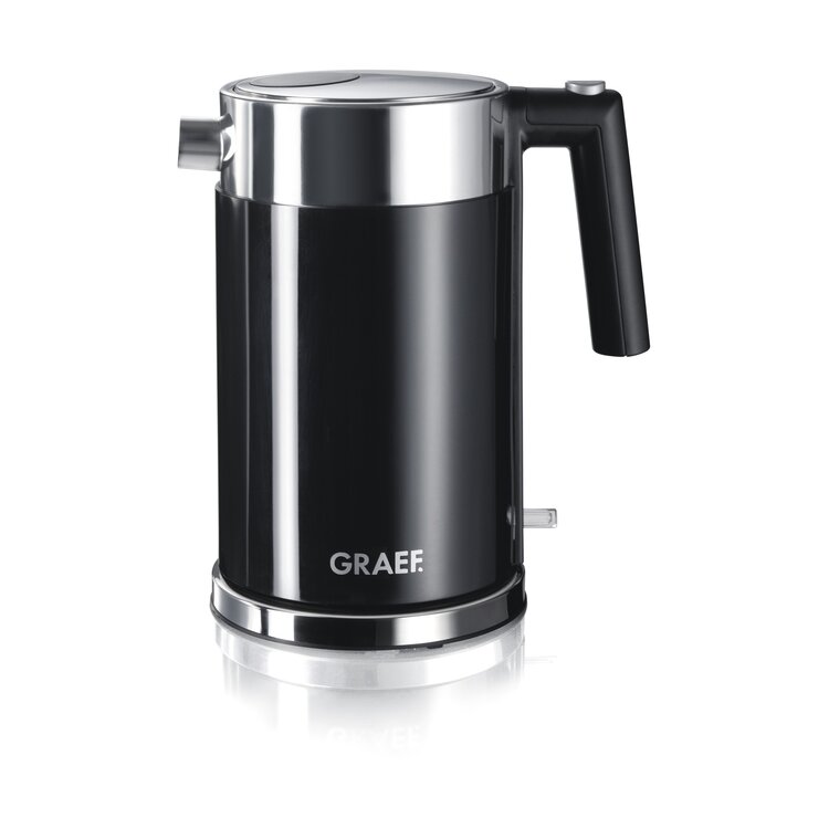 Graef Graef waterkoker zwart, 1,5 l, dubbelwandig