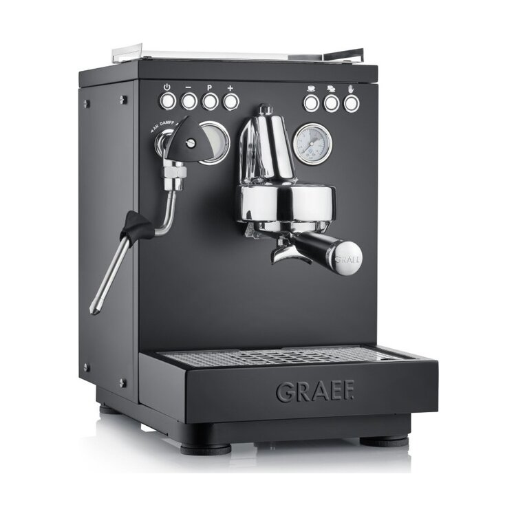 Graef Graef Espressomachine Batessa, inclusief stoompijpje, zwart