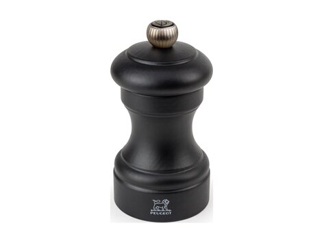 Peugeot Bistro pepermolen 10 cm, mat zwart