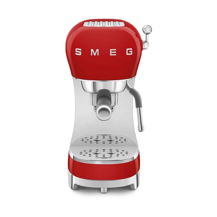 SMEG SMEG Espressomachine ECF02RDEU, rood