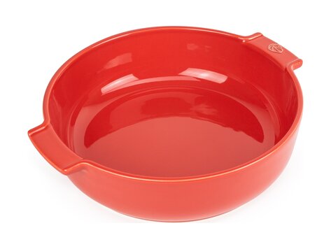 Peugeot Appolia ovenschaal rond 27 cm, rood