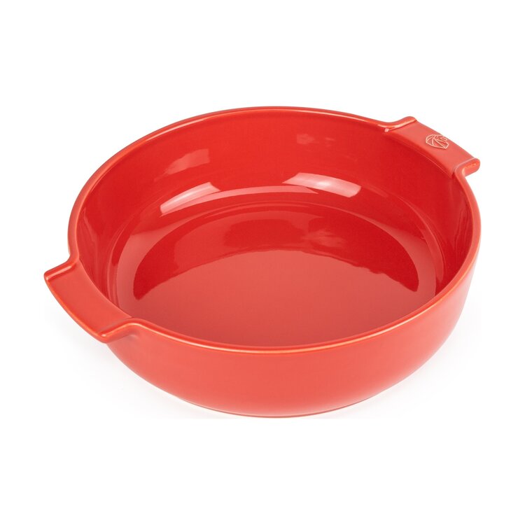 Peugeot Peugeot Appolia ovenschaal rond 27 cm, rood, keramiek