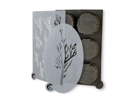 Plate-it sjablonen wood, 3-delige set