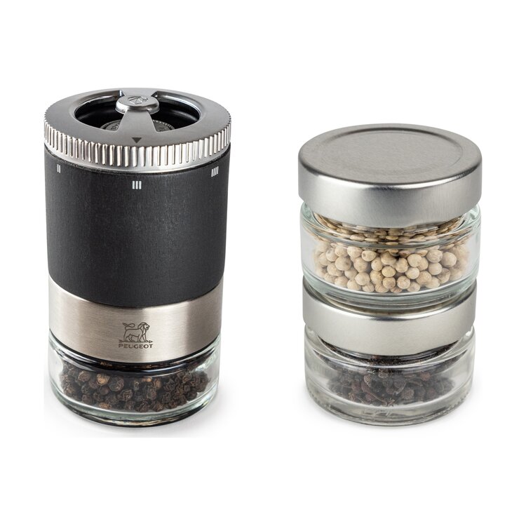 Peugeot Peugeot Maestro pepermolen 11 cm, grafiet, inclusief 3 reservoirs