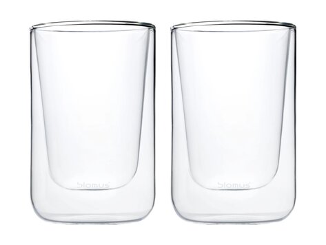 Blomus Set van 2 cappuccinoglazen NERO