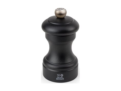 Peugeot Bistro zoutmolen 10 cm, mat zwart