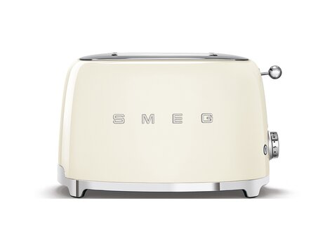SMEG Broodrooster, 2-slots crème, TSF01CREU