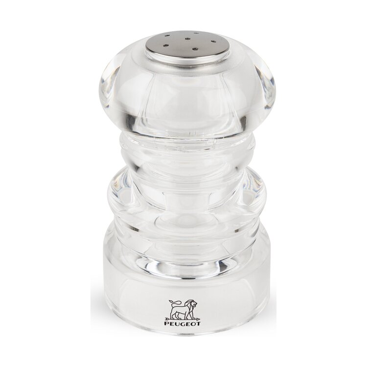 Peugeot Peugeot Nancy zoutstrooier 9 cm, transparant, acryl