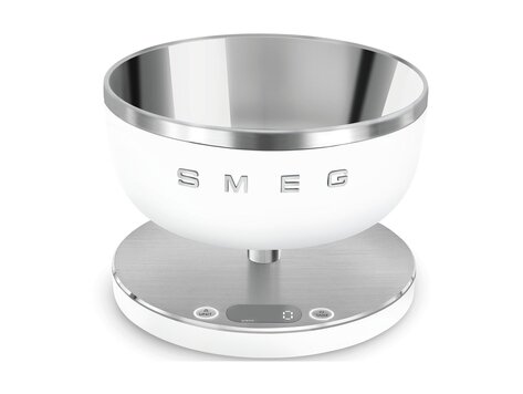 SMEG Keukenweegschaal wit, KSC01WHMWW