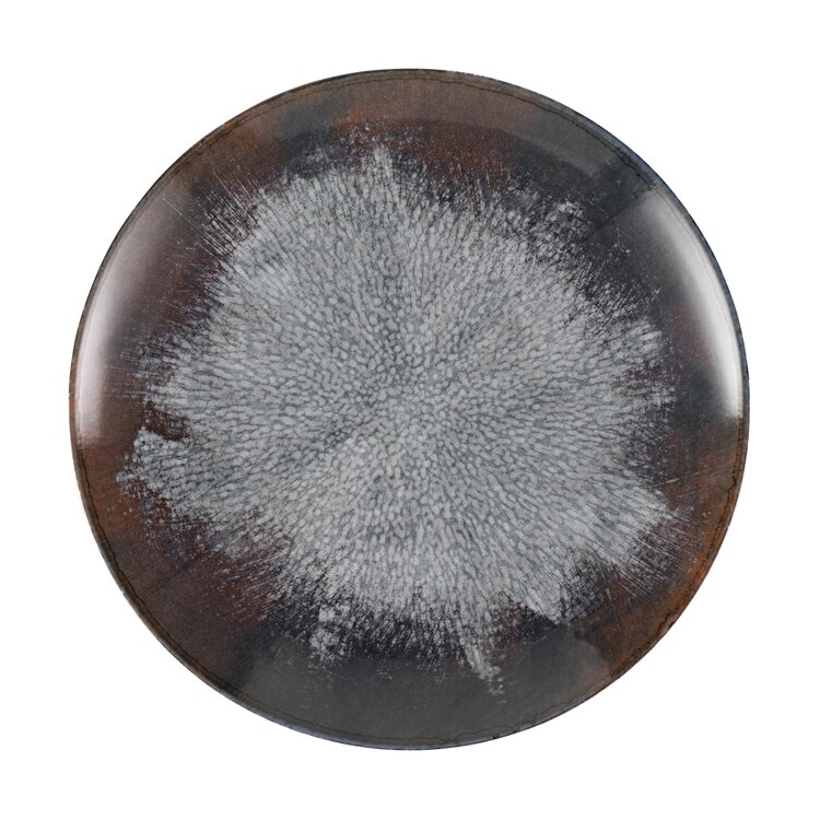 Hazel & Bos Hazel & Bos Juntos concreto dinerbord, 27 cm, set van 6, porselein