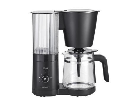 Zwilling Enfinigy koffiezetapparaat zwart, bloomingfunctie