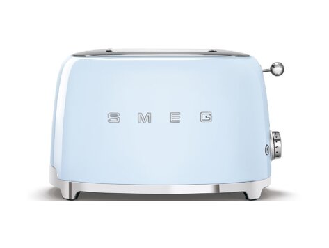 SMEG Broodrooster, 2-slots pastelblauw, TSF01PBEU