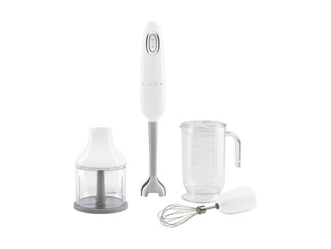 SMEG Staafmixer met accessoires wit, HBF03WHEU